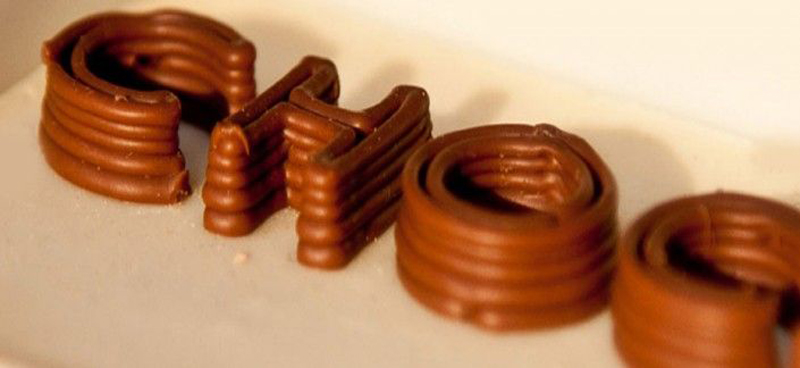 stampa 3D cioccolato